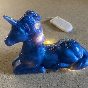 Hand crafted Resin unicorn night light